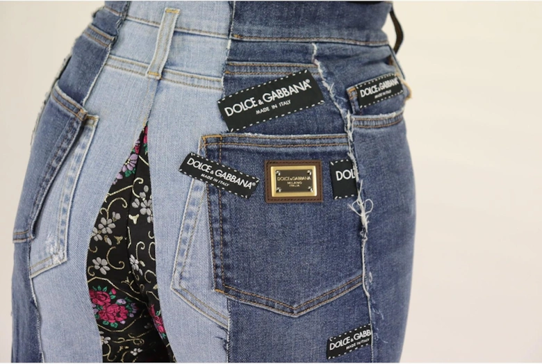 Dolce Gabbana Patchwork Jeans Women - Multicolor Jeans