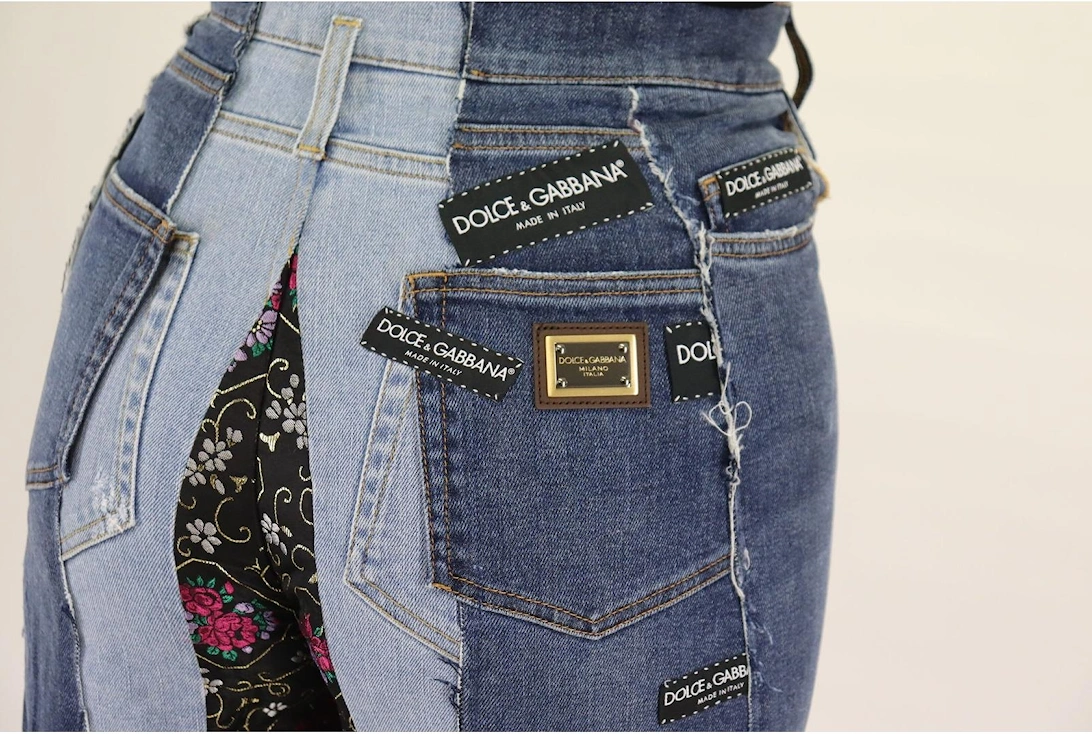 Dolce Gabbana Patchwork Jeans Women - Multicolor Jeans