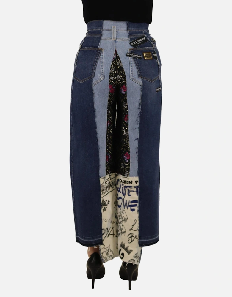 Dolce Gabbana Patchwork Jeans Women - Multicolor Jeans