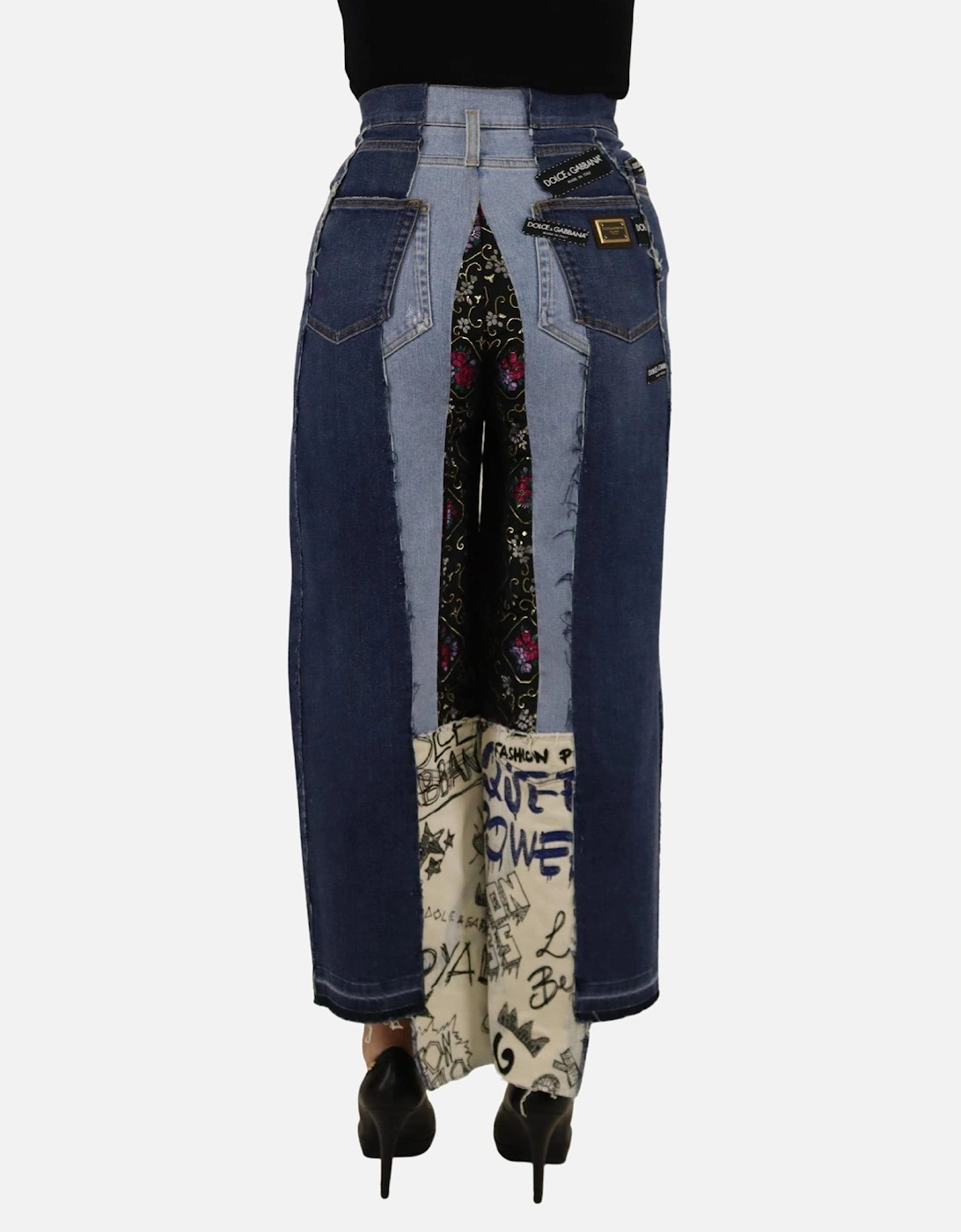 Dolce Gabbana Patchwork Jeans Women - Multicolor Jeans
