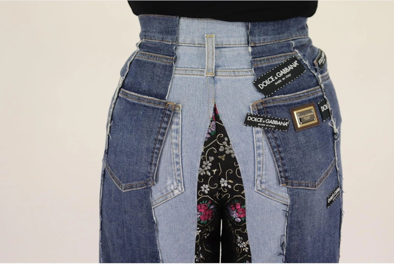 Dolce Gabbana Patchwork Jeans Women - Multicolor Jeans