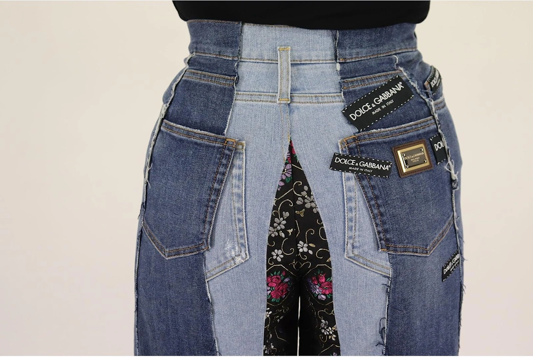 Dolce Gabbana Patchwork Jeans Women - Multicolor Jeans