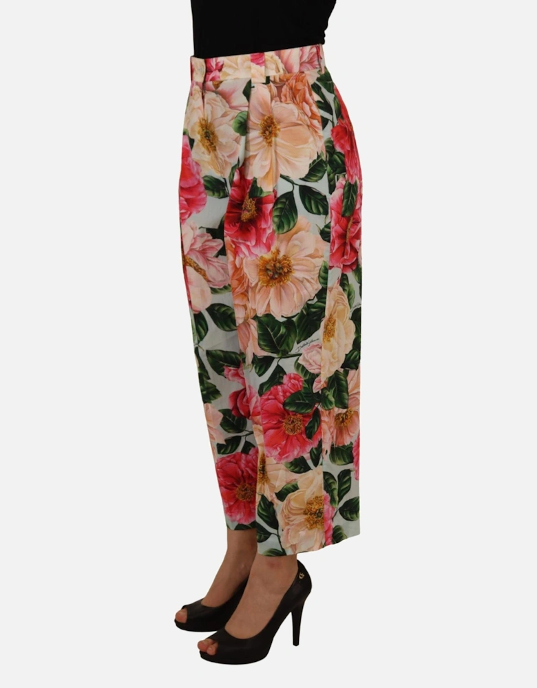 Floral Print Trousers PAN73057 Women - Multicolor Jeans