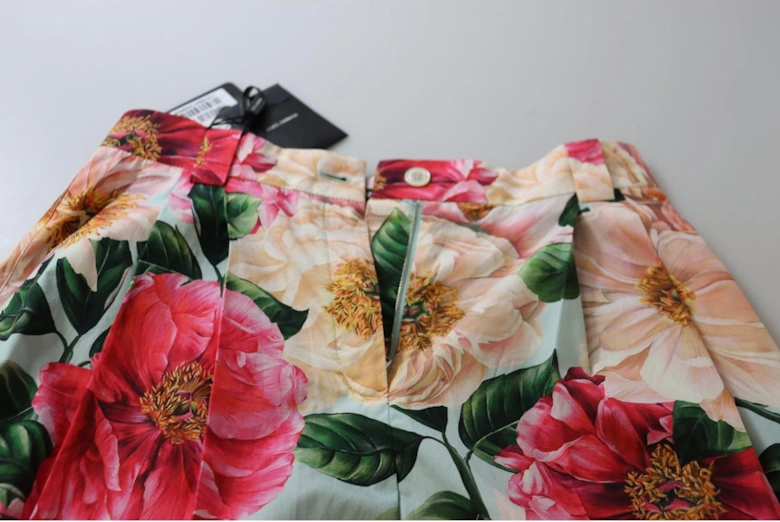 Floral Print Trousers PAN73057 Women - Multicolor Jeans
