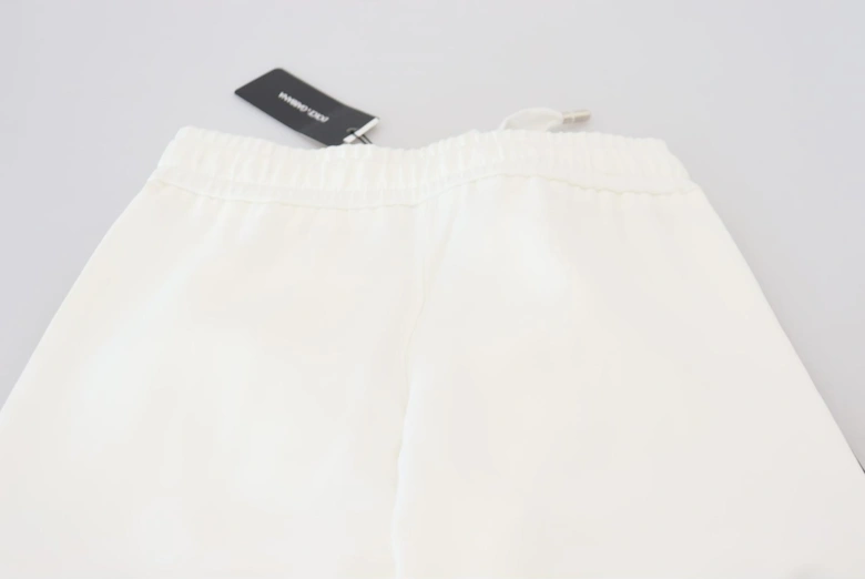 Casual Track Pants Side Stripe Style Women - White Jeans