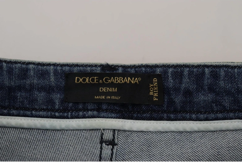 Dolce Gabbana Metallic Gold Jeans Women - Yellow Jeans