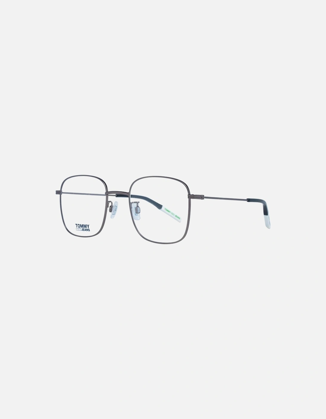Square Grey Multicolor Metal & Plastic Eyeglasses Unisex - Gray Frames, 6 of 5