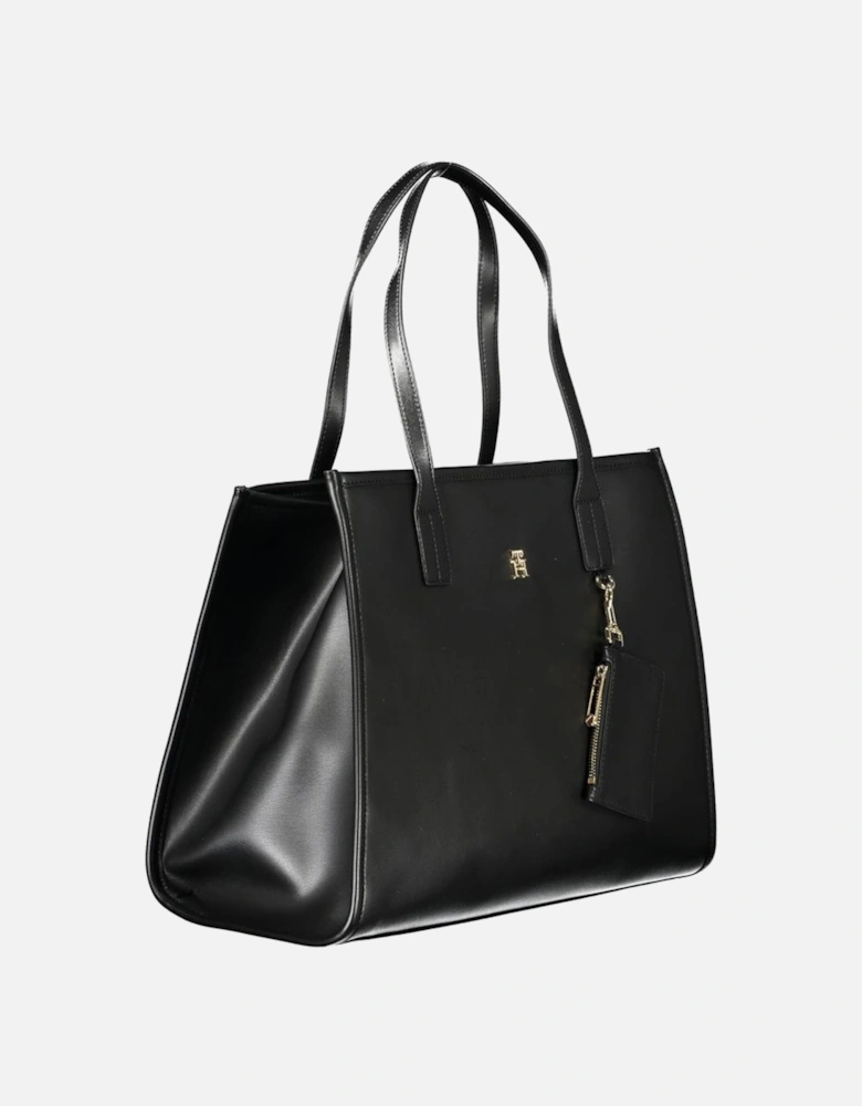 Shoulder Bag with Internal Pockets and Removable Coin Purse Women -