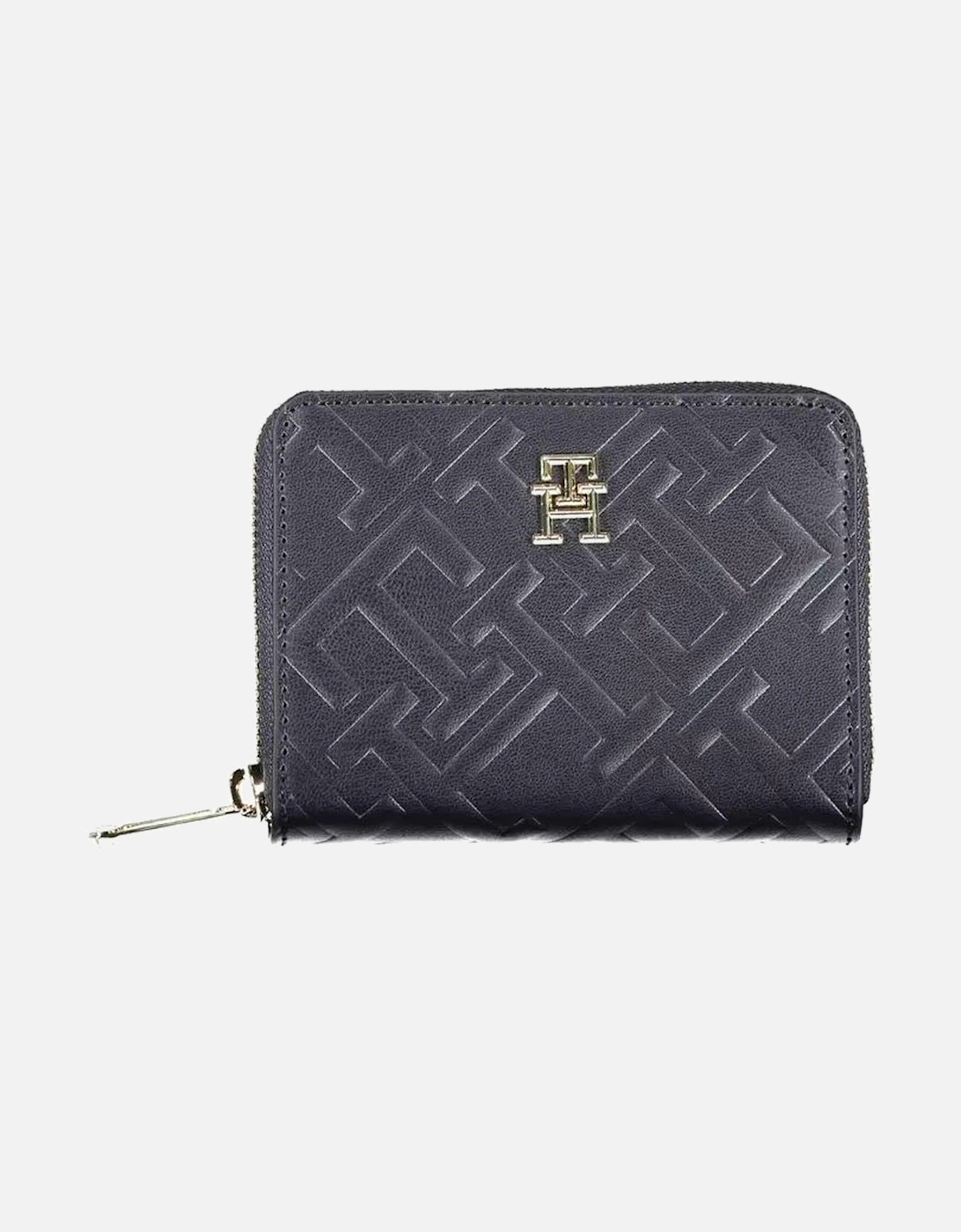 Contrasting 5-Compartment Wallet with Logo Women - Blue, 4 of 3
