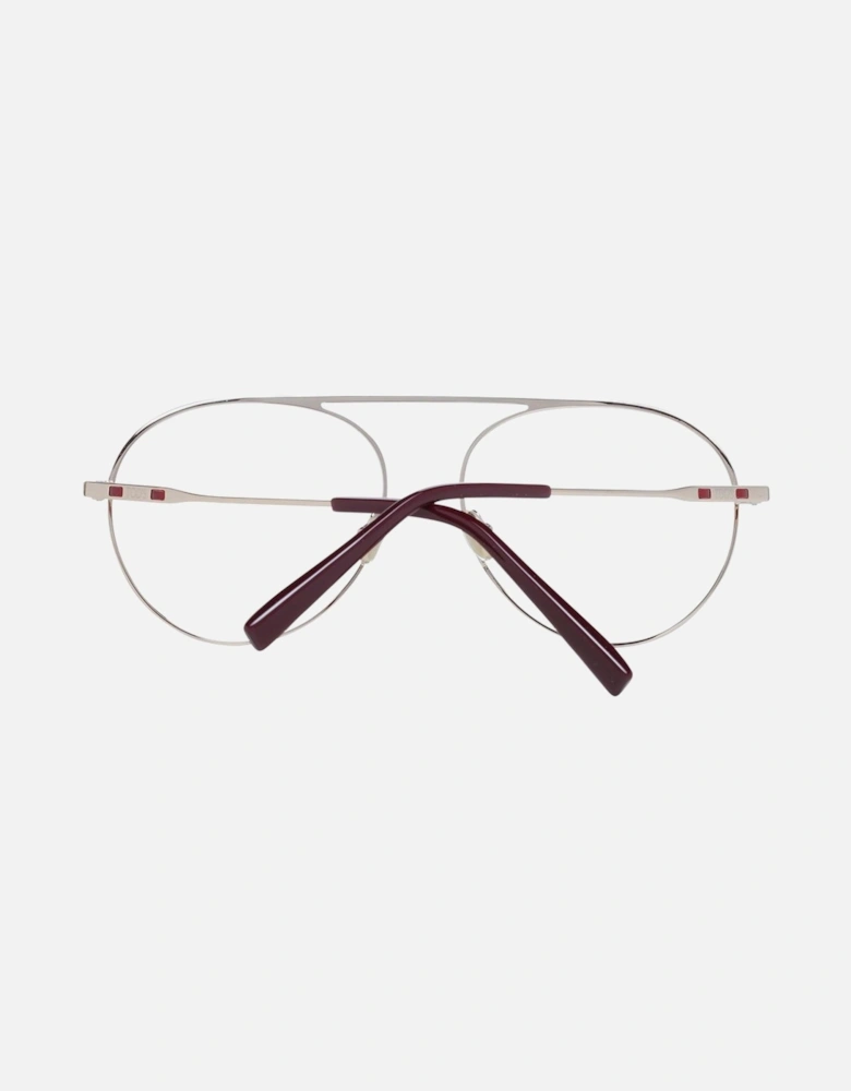 Aviator Eyeglasses Metal Frame Women - Red