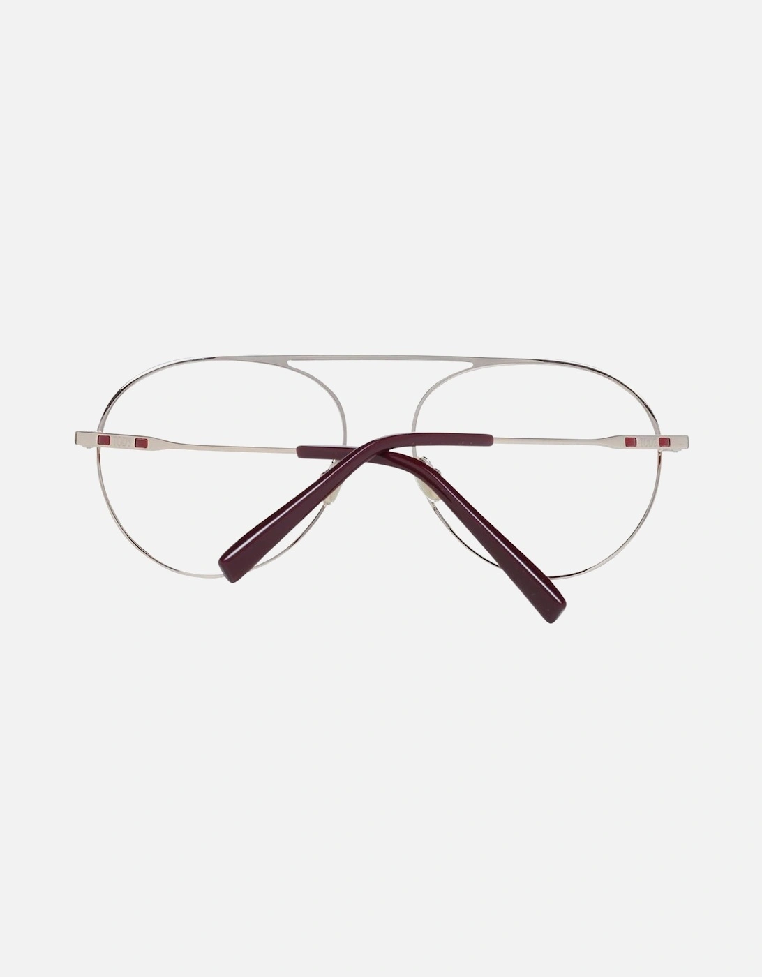 Aviator Eyeglasses Metal Frame Women - Red