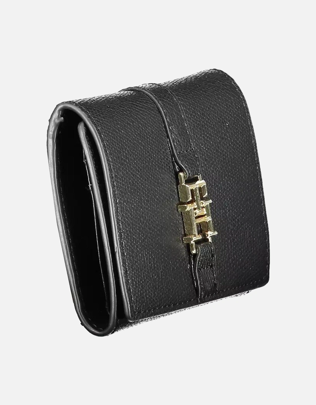 Contrast Detail Wallet with Double Card Slots and Coin Pocket. Women -