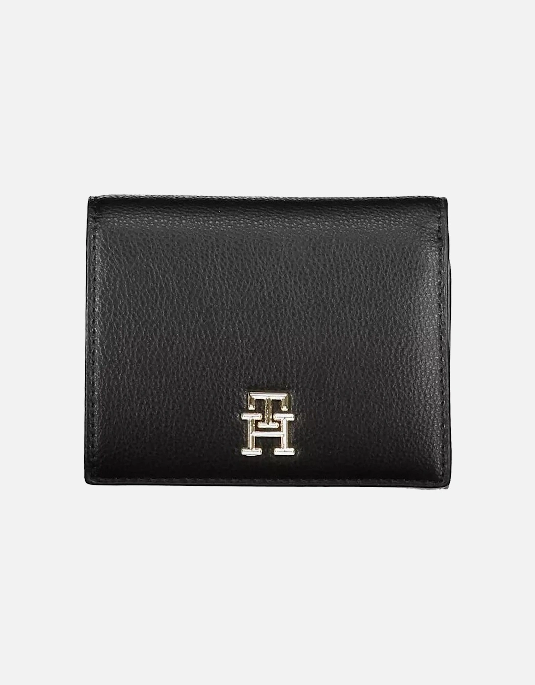 4-Compartment Wallet with Automatic Closure and Logo Women - Black, 3 of 2