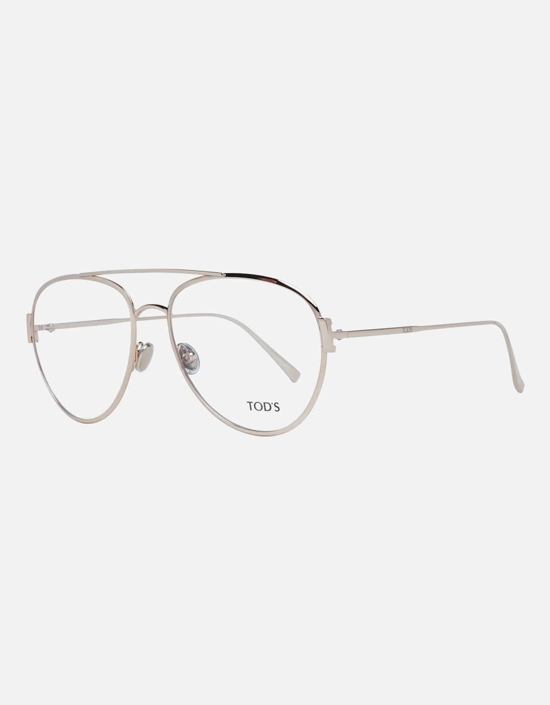 Aviator eyeglasses Rose gold metal frames Women, 4 of 3