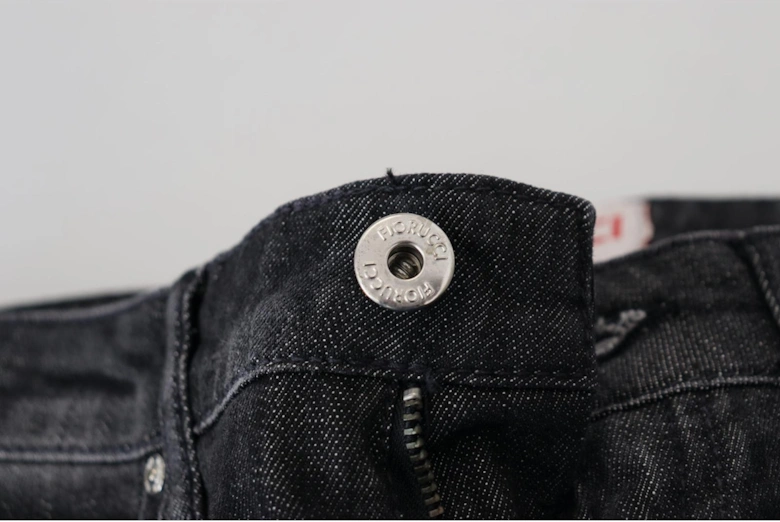 Low Waist Skinny Jeans with Zipper Closure Women - Black Jeans