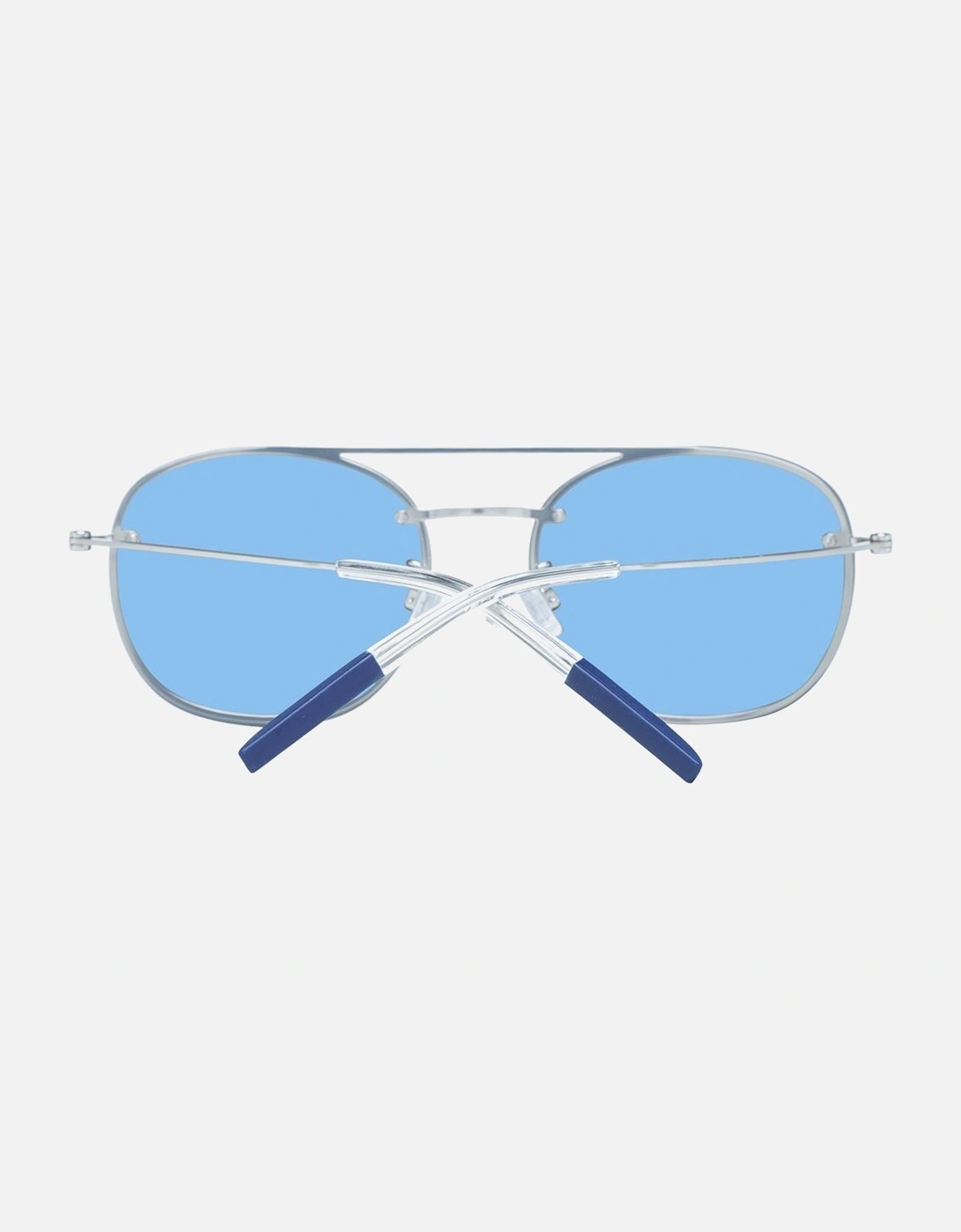 Blue Round Sunglasses with 100% UV Protection Unisex