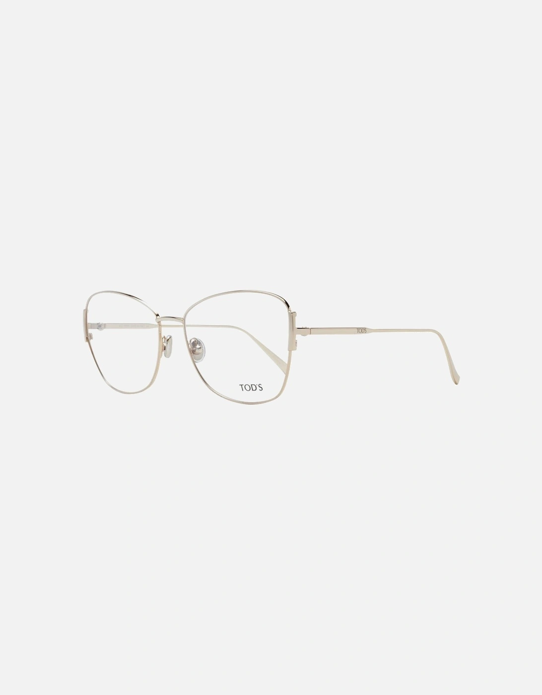 Gold Metal Butterfly Frame Glasses with Demo Lenses Women, 4 of 3