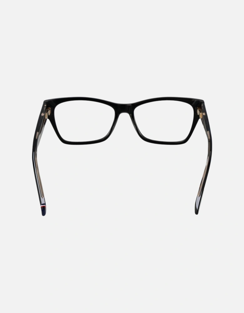 Full-Rim Cat Eye Acetate Glasses Women - Black Frames