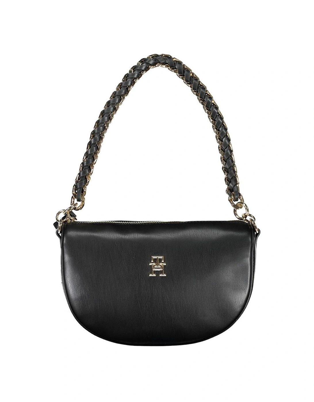 Contrast Detail Logo Bag Women - Black Handbags, 4 of 3