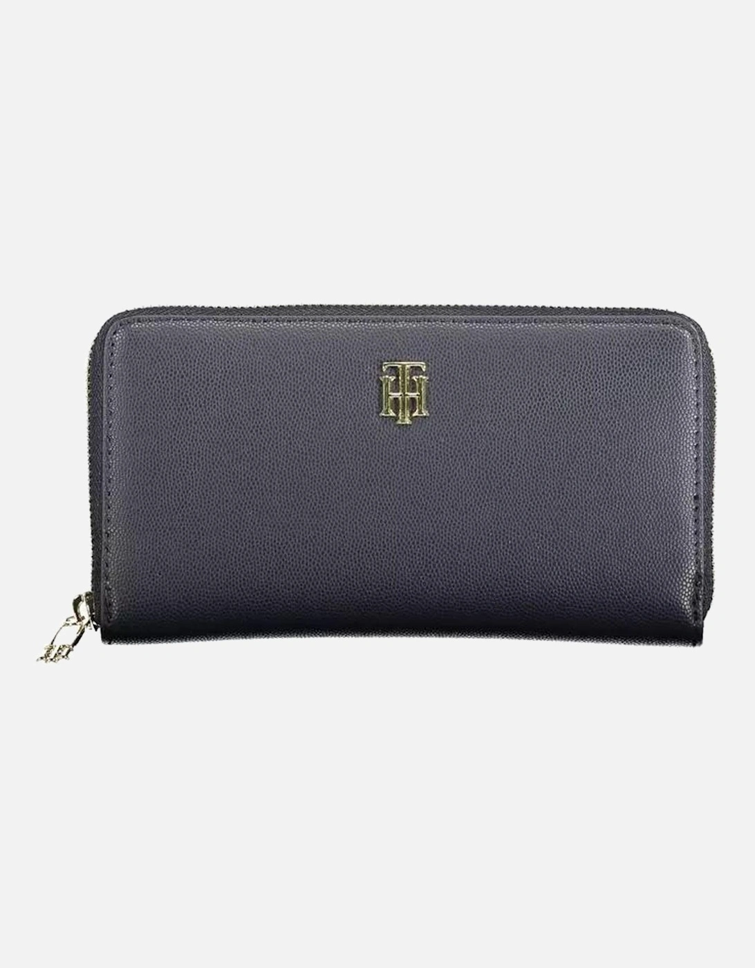 Tommy Hilfiger Women's Blue Two-Compartment Wallet With Coin Purse And Card Slots - Size: One Size
