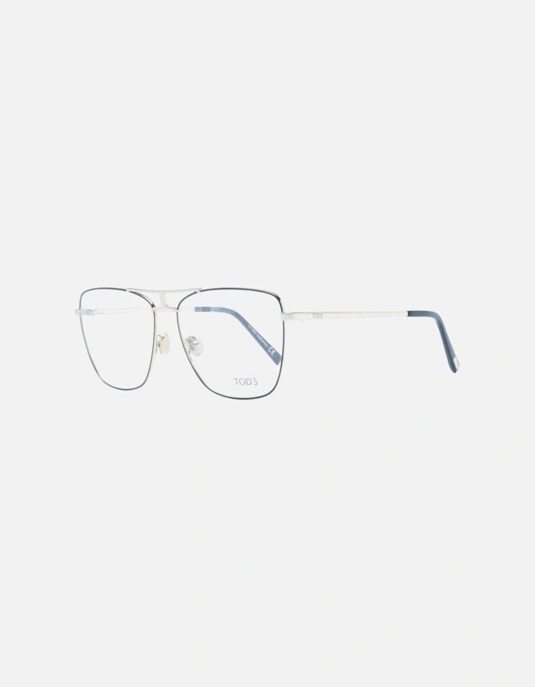 Black Aviator Style Glasses with Metal Frame and Plastic Lenses Women