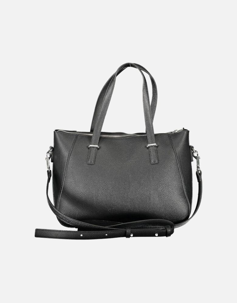 Black Tote with Contrasting Details by Women Handbags