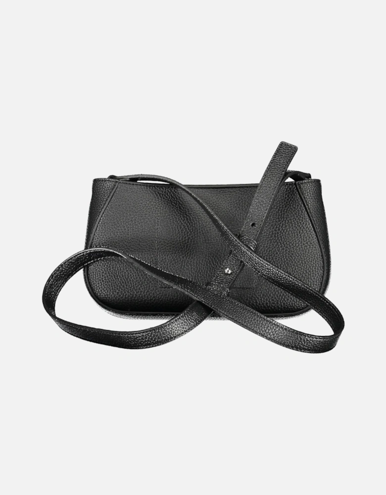 Adjustable Shoulder Bag with Zip Closure and Internal Card Pocket