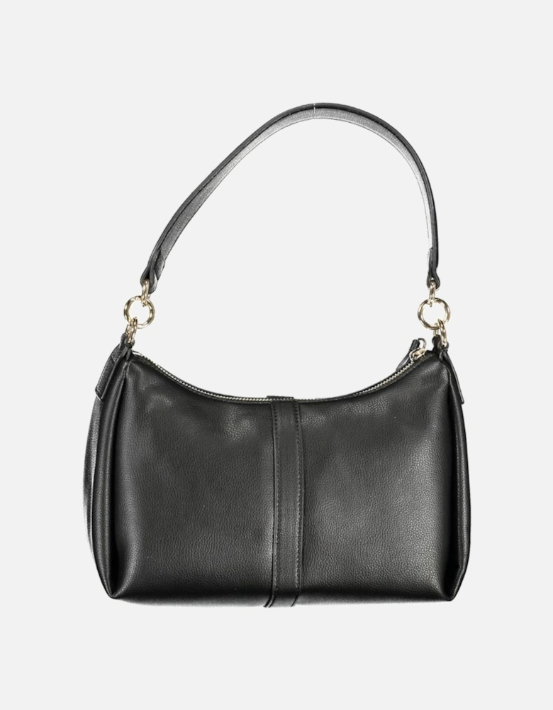 Recycled Polyester Contrast Detail Bag Women - Black Handbags