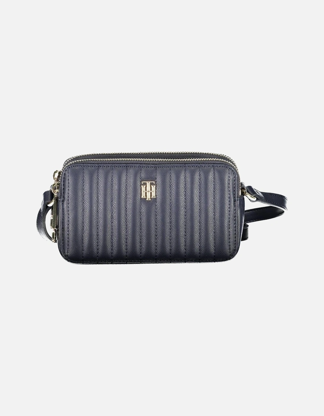 Womens Tommy Hilfiger Womens Navy Quilted Crossbody Bag - Blue - Size: ONE size