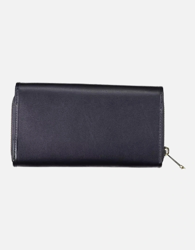 Multi-compartment Wallet with Contrasting Details and Logo Women -