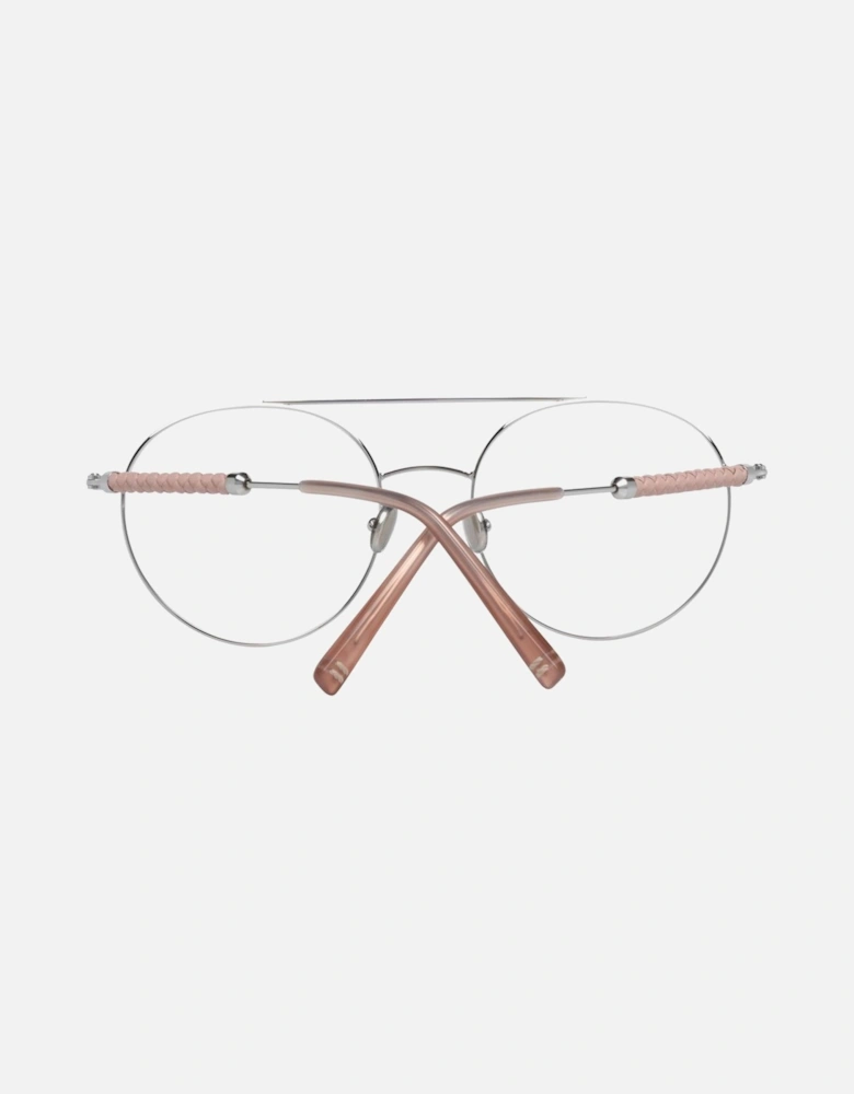 Round Metal Frames Eyeglasses Women - Silver