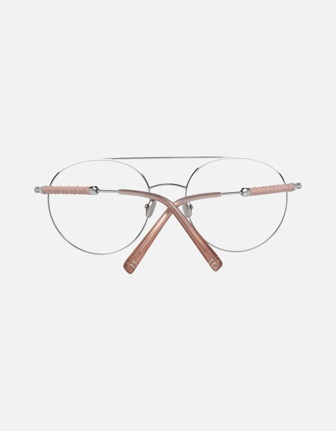 Round Metal Frames Eyeglasses Women - Silver