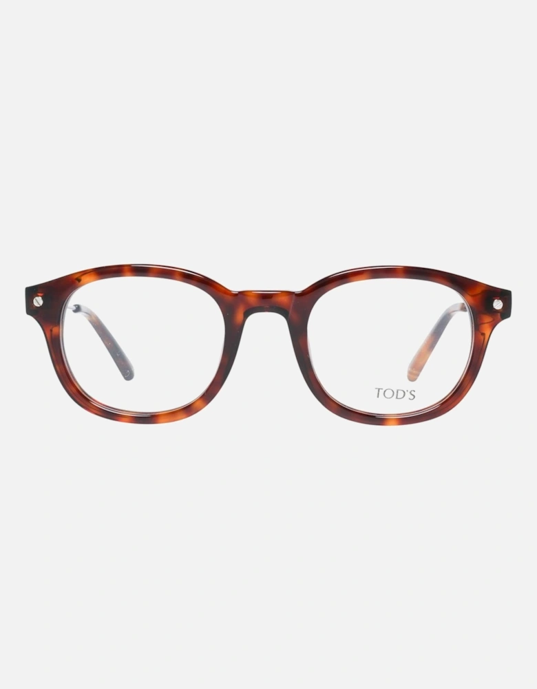 Round Tortoise Eyeglasses TO1025637 Unisex - Brown Frames