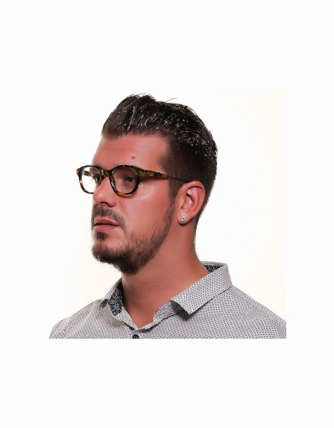 TO1025638 Eyeglasses Tortoise Unisex - Multicolor Frames