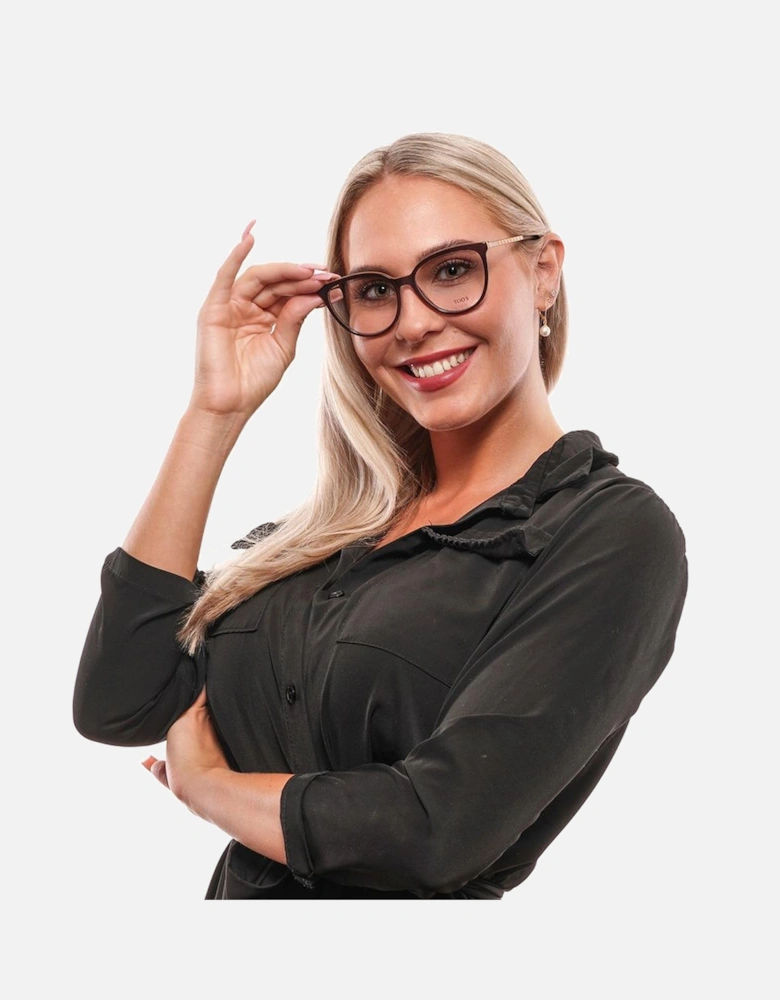 Cat Eye Eyeglasses TO1029708 Women - Brown Frames