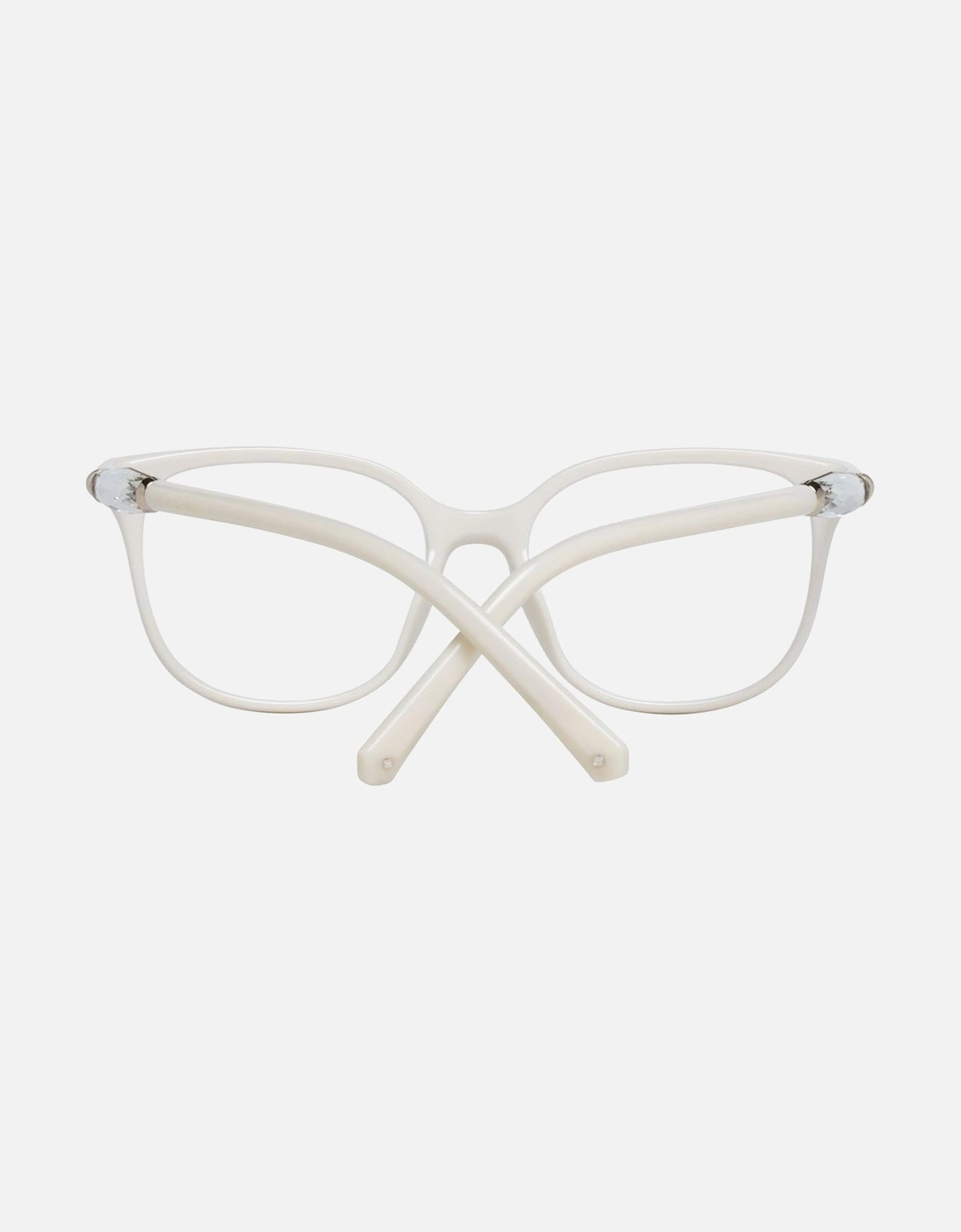 K5236 001 White quare Eyeglae Women Frames