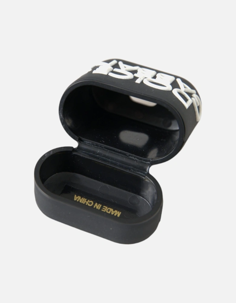 Silicone Airpods Case with Logo Details and Box Women - Black