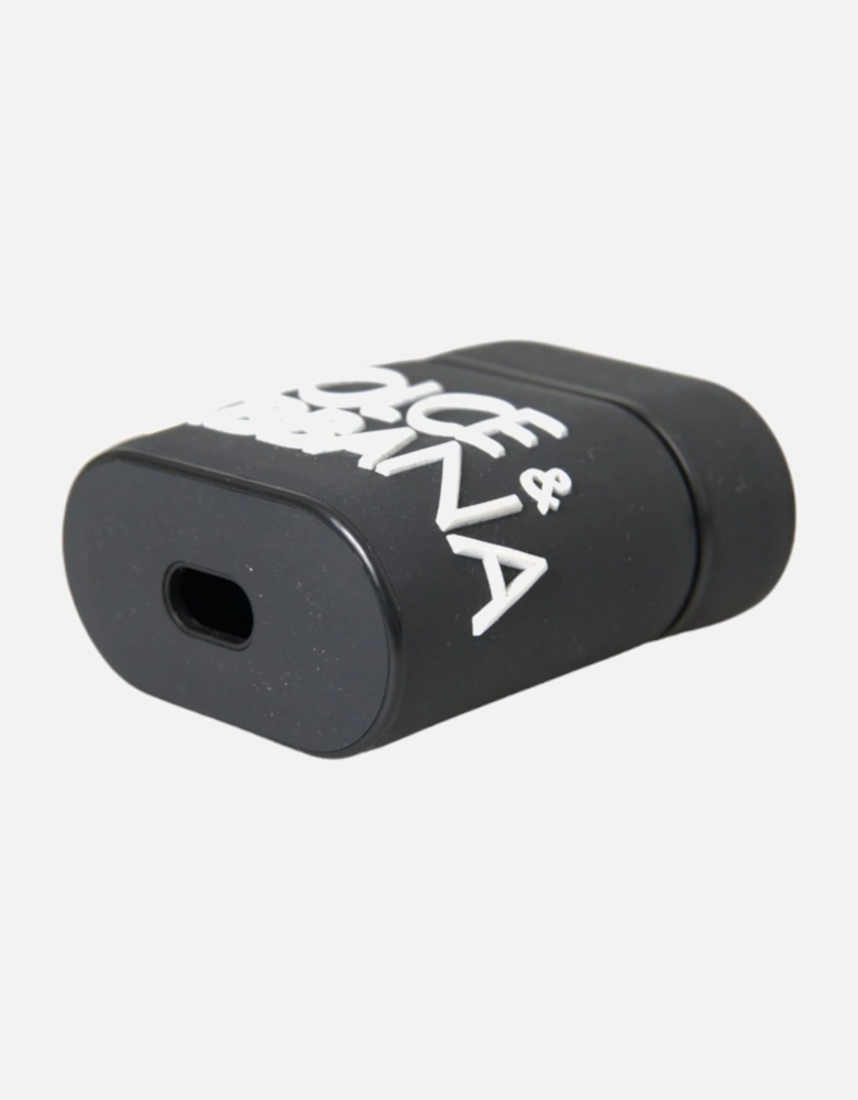 Silicone Airpods Case with Logo Details and Box Women - Black