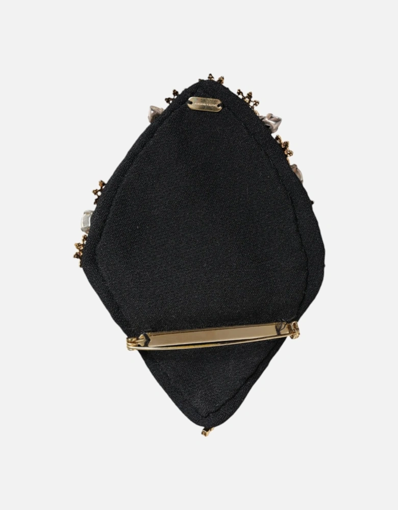 Sacred Heart Crystal Embellished Pin Brooch Women - Multicolor
