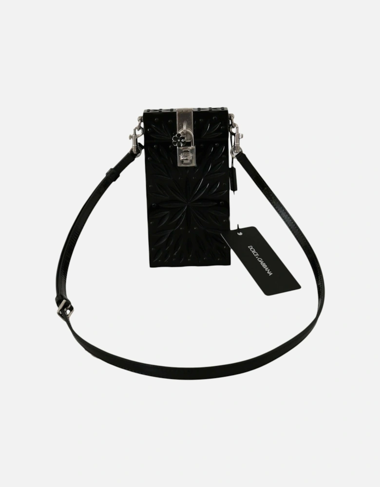 icily Box Bag Crobody Patent Leather Women - Black Crossbody Bags