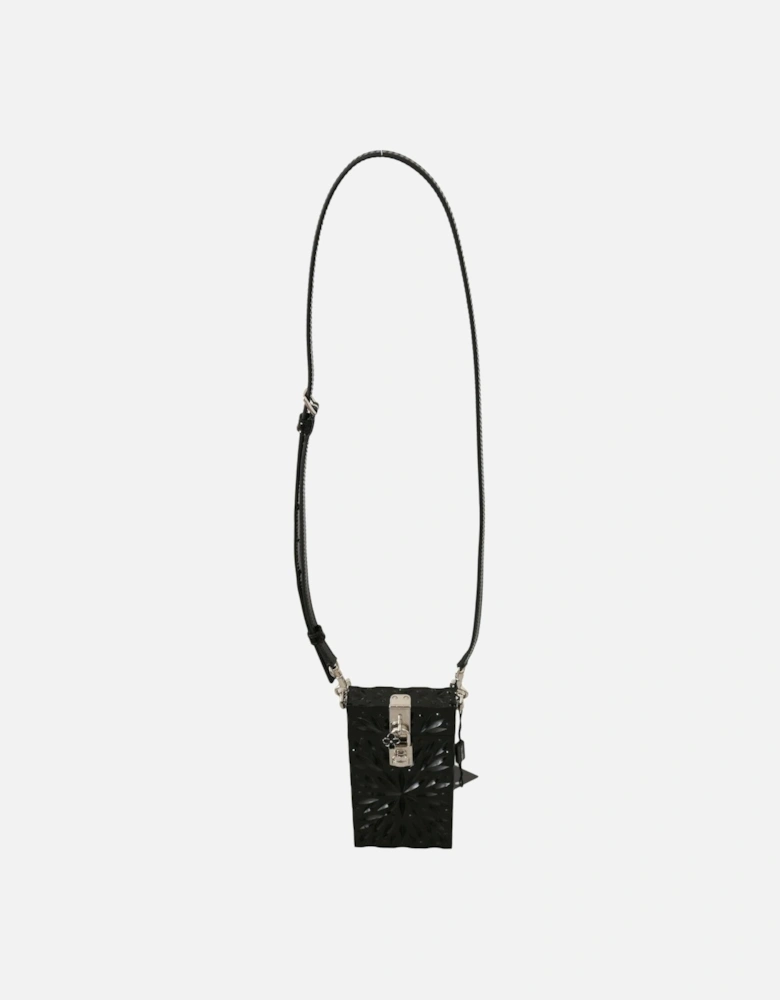 icily Box Bag Crobody Patent Leather Women - Black Crossbody Bags