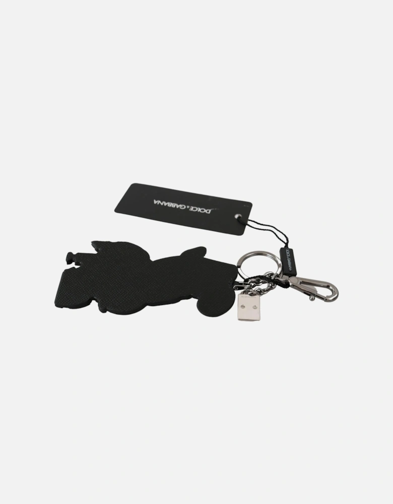 Dolce Gabbana Cartoon Keychain Women - Black
