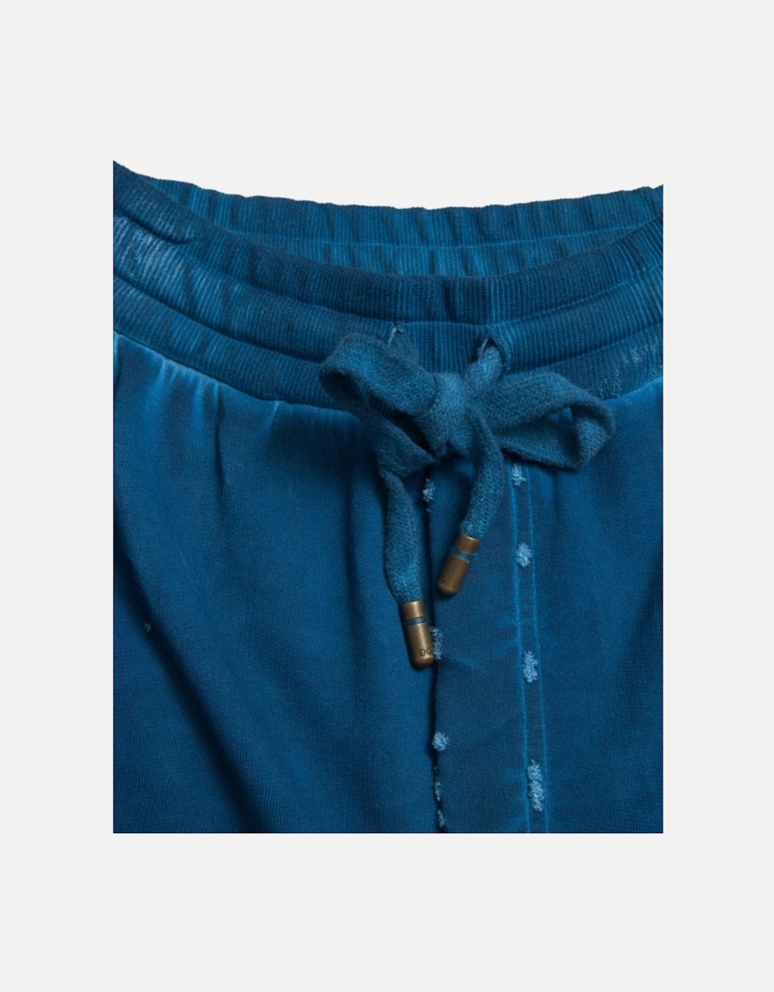 Cotton Jogger Sweatpants with Logo Print and Drawstring Closure Women