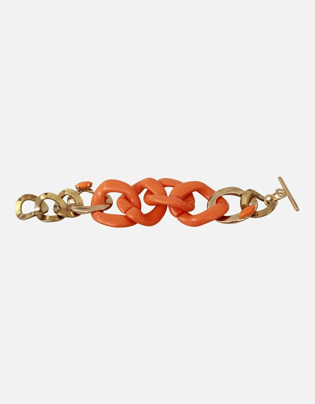 Orange Resin Bracelet Women, 3 of 2