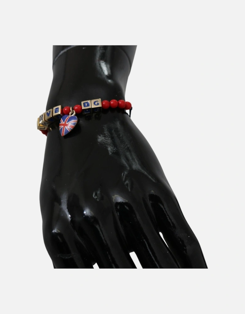 Dolce Gabbana Bracelet Love DG Red Beads Women