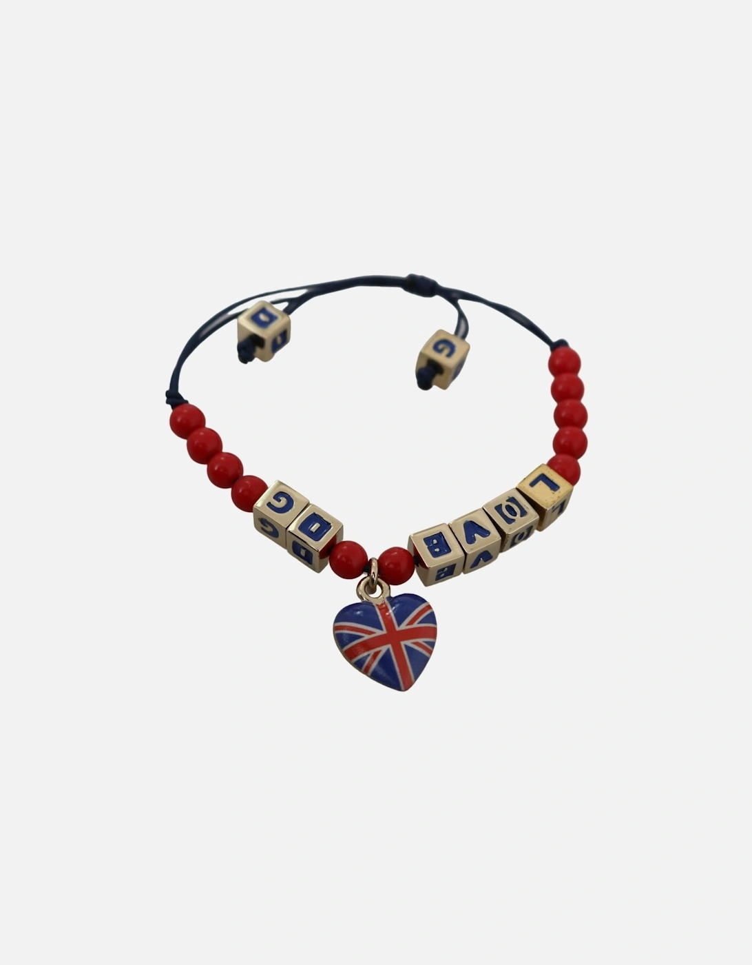 Dolce Gabbana Bracelet Love DG Red Beads Women