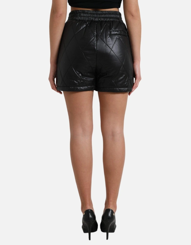 Quilted Shorts DG Charm PAN74907 Women - Black