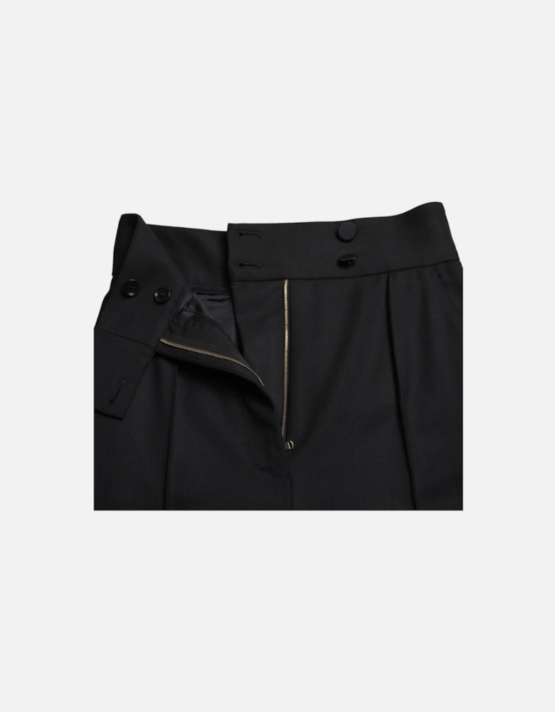 HighWaisted Tailored Pants Women - Black Jeans