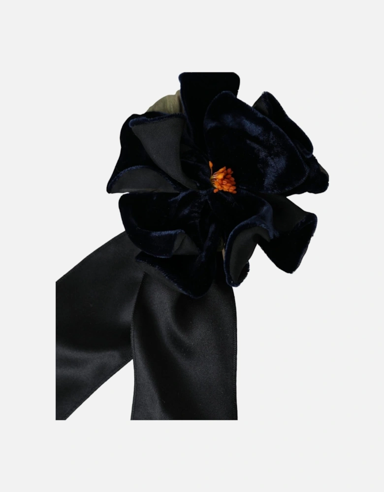 Embellished Hair Pin Brooch Women - Black Brooches
