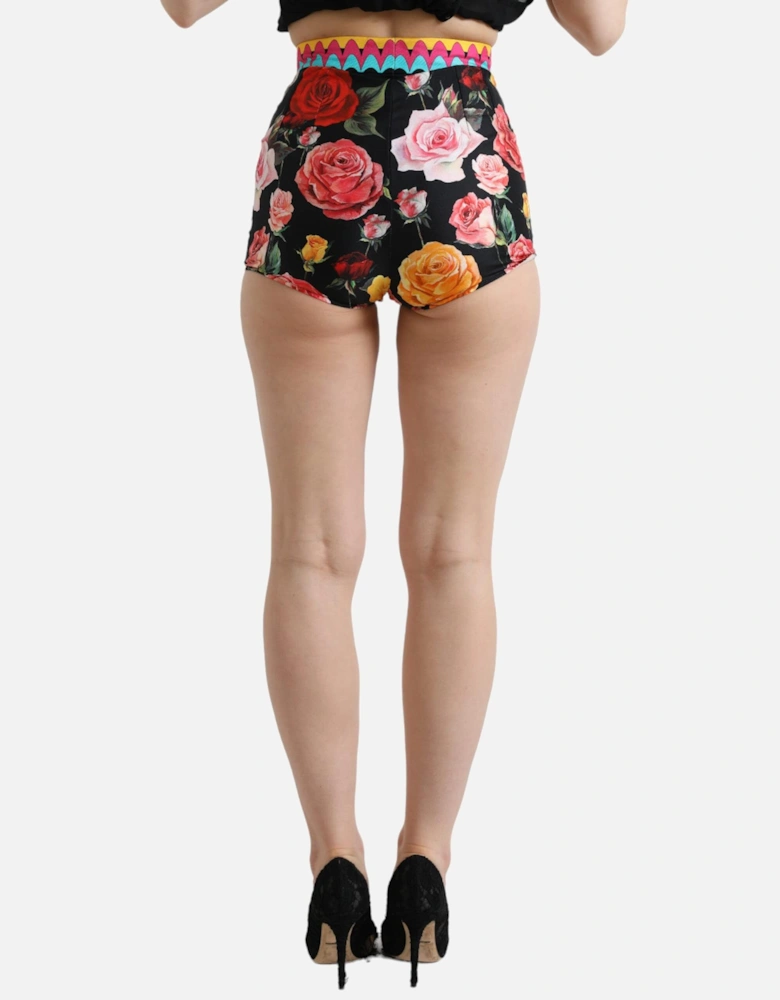 FloralPrint Shorts Polka Dot Women - Multicolor